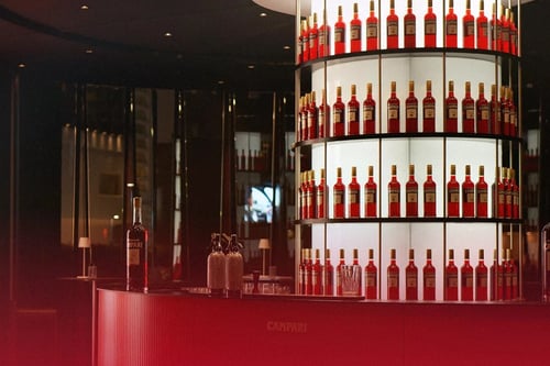 campari bottles