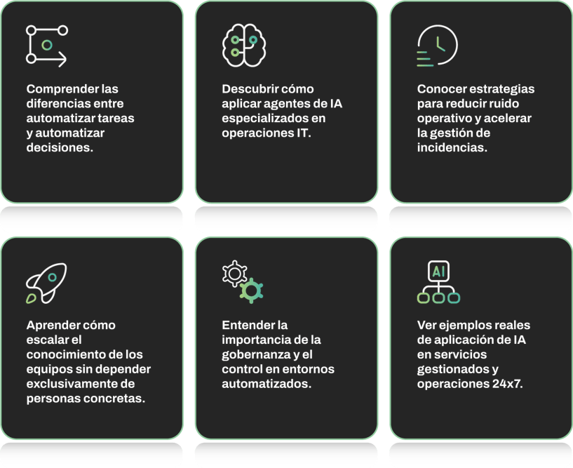 Que puede esperar de este webinar