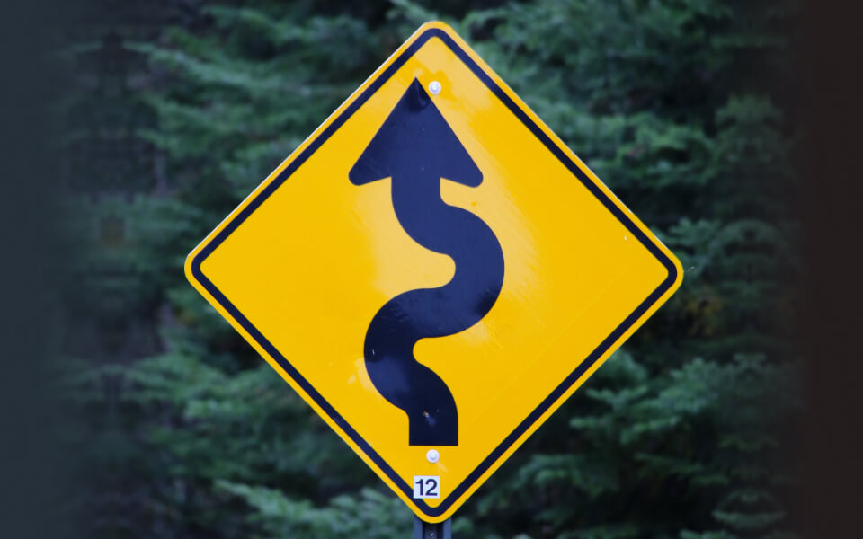 Best Practices road sign wide
