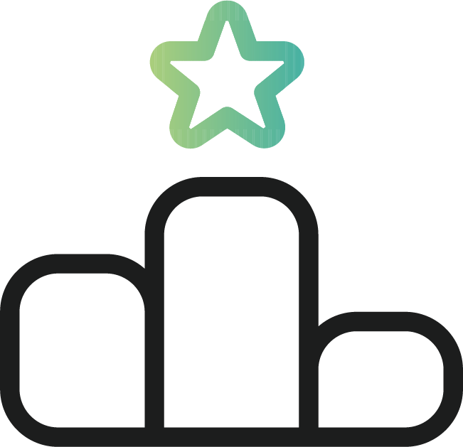 Black-podium